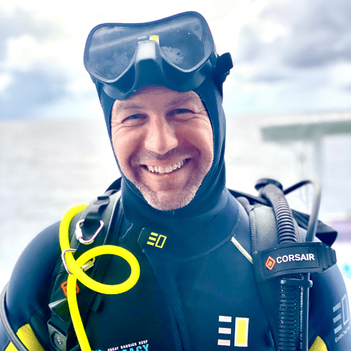 Dr Dean Miller, Coral reef scientist and founder of The Forever Reef Project