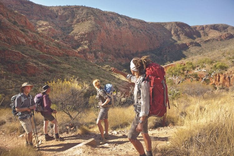 Classic Larapinta Trek in Comfort, West MacDonnell Ranges, NT
