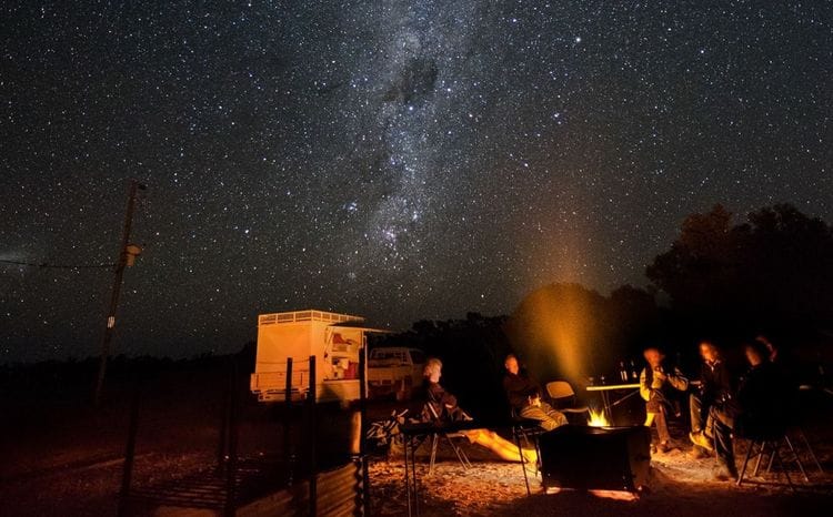 Night sky over Eromanga, Queensland