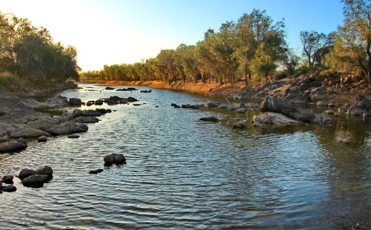 Murchison River in Western Australia