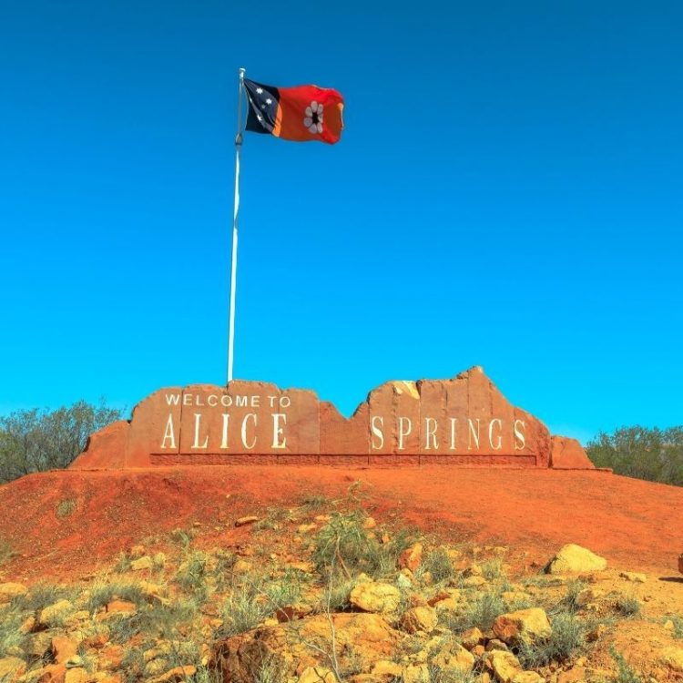  Departure from Alice Springs