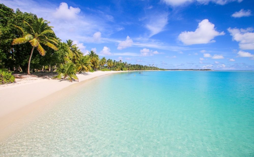 Cossies Beach on Direction Island